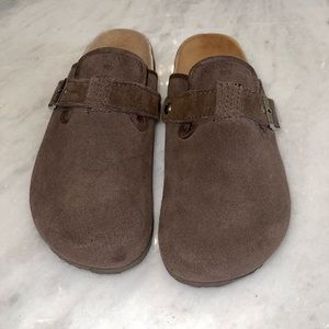 American Eagle, Clogs, Brown, 7 1/2